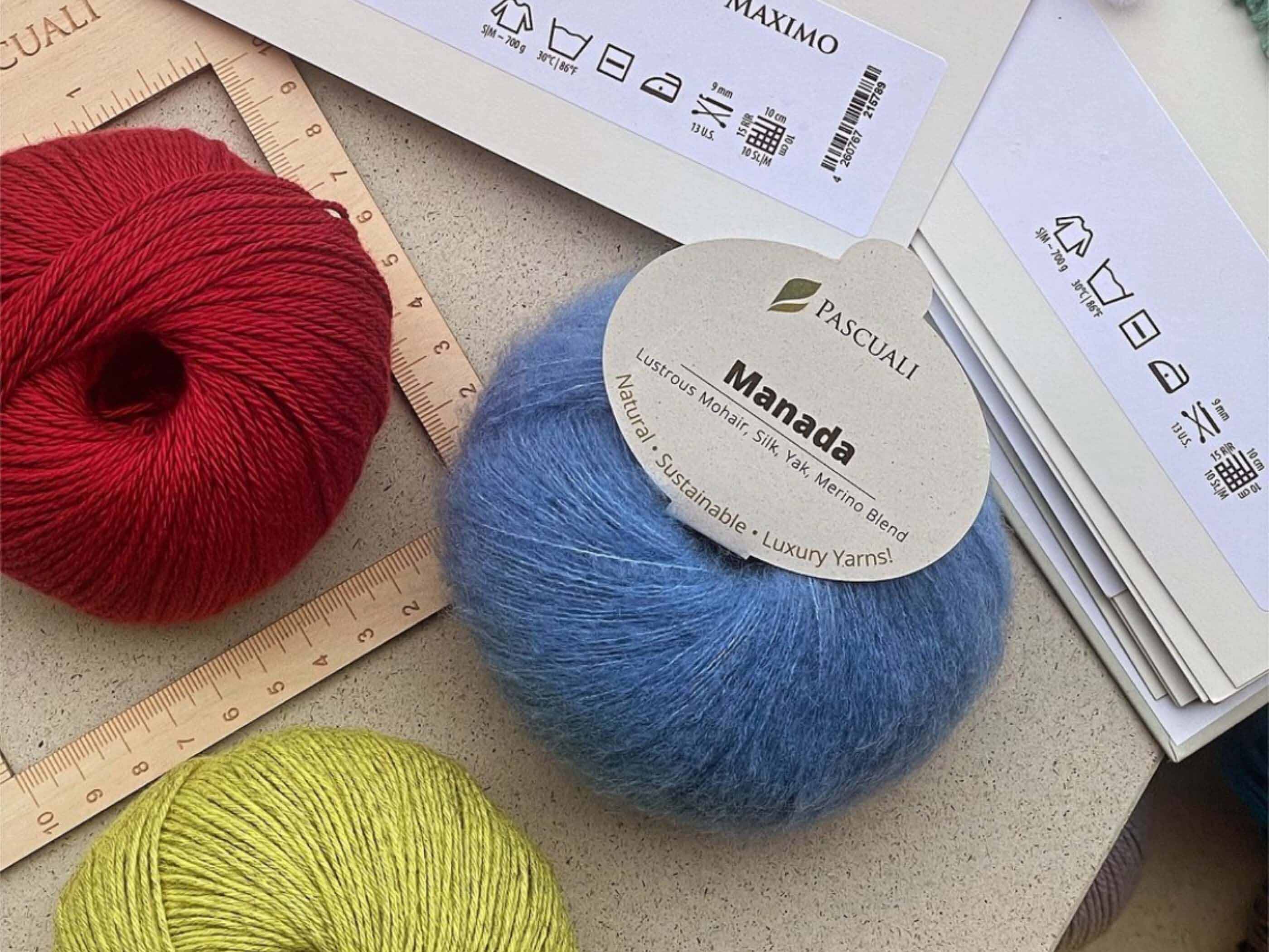 Auf die Nadeln geschaut: Manada als Beilaufgarn