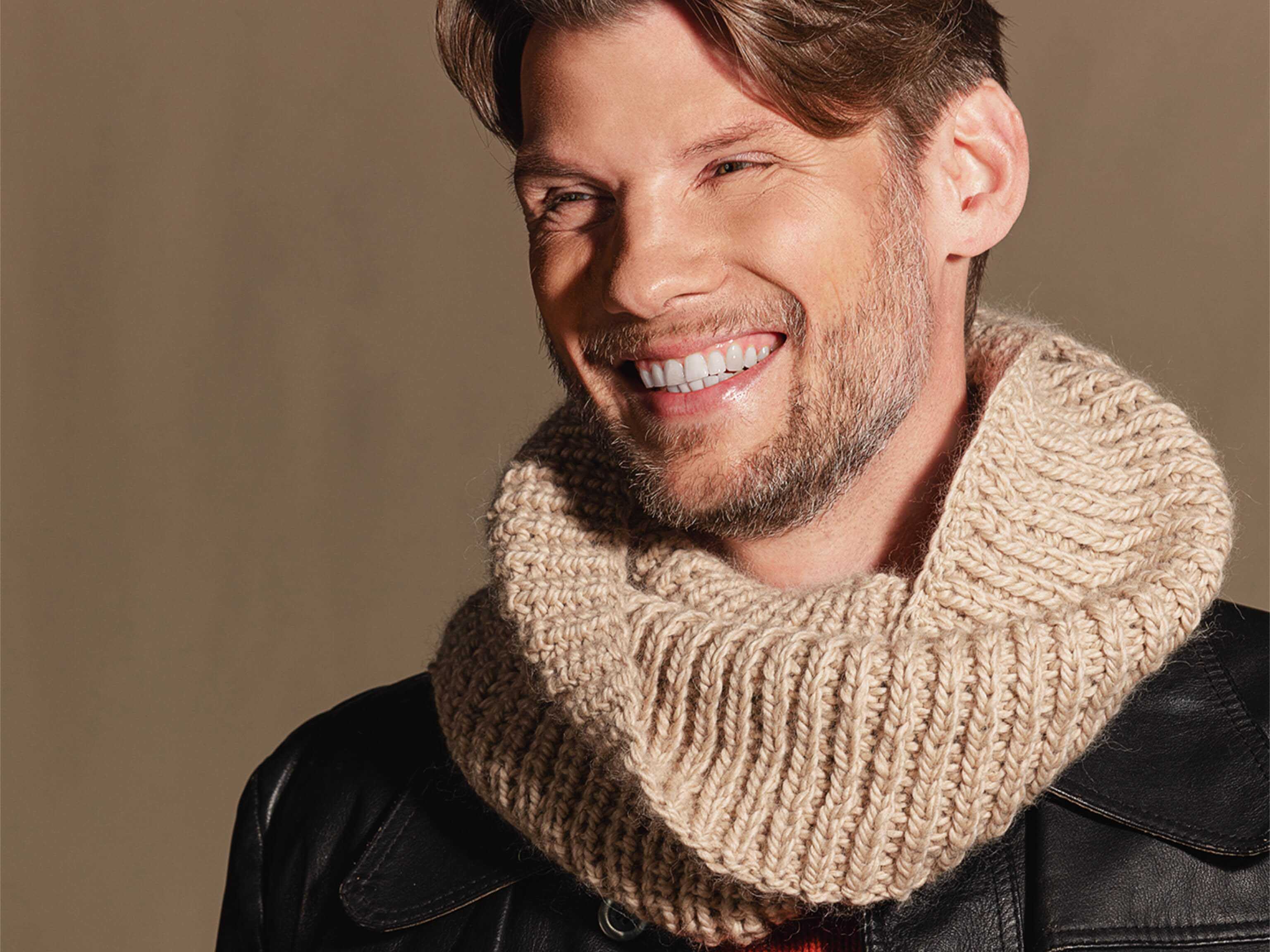 Ein Loop-Schal für euch: Patenter Strickspaß ohne Ende!