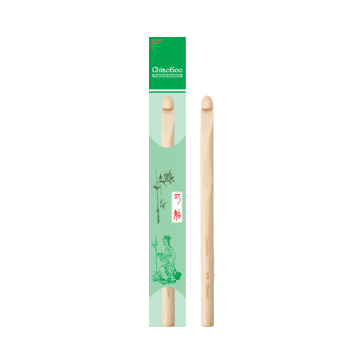 ChiaoGoo Bamboo Crochet Hook (3.5–25 mm)