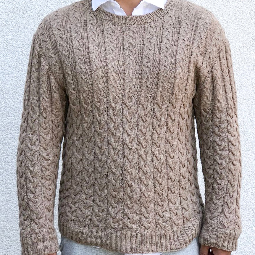 STRICKANLEITUNG | HERRENPULLOVER DESIERTO