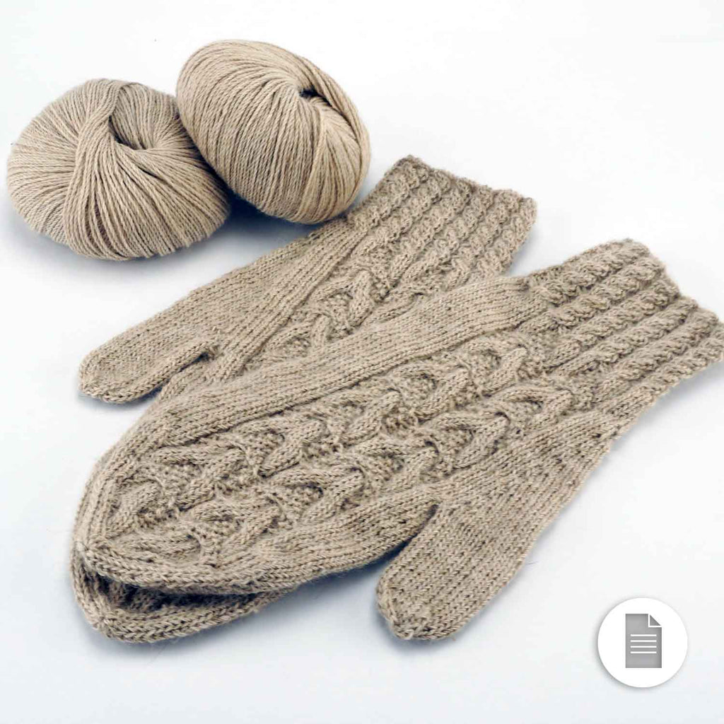 STRICKANLEITUNG Fäustlinge Royal | Handschuhe | Handwärmer