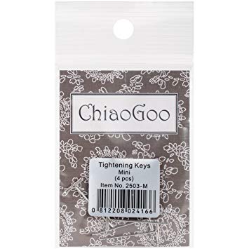 ChiaoGoo Seilschlüssel Mini – 4 Stück