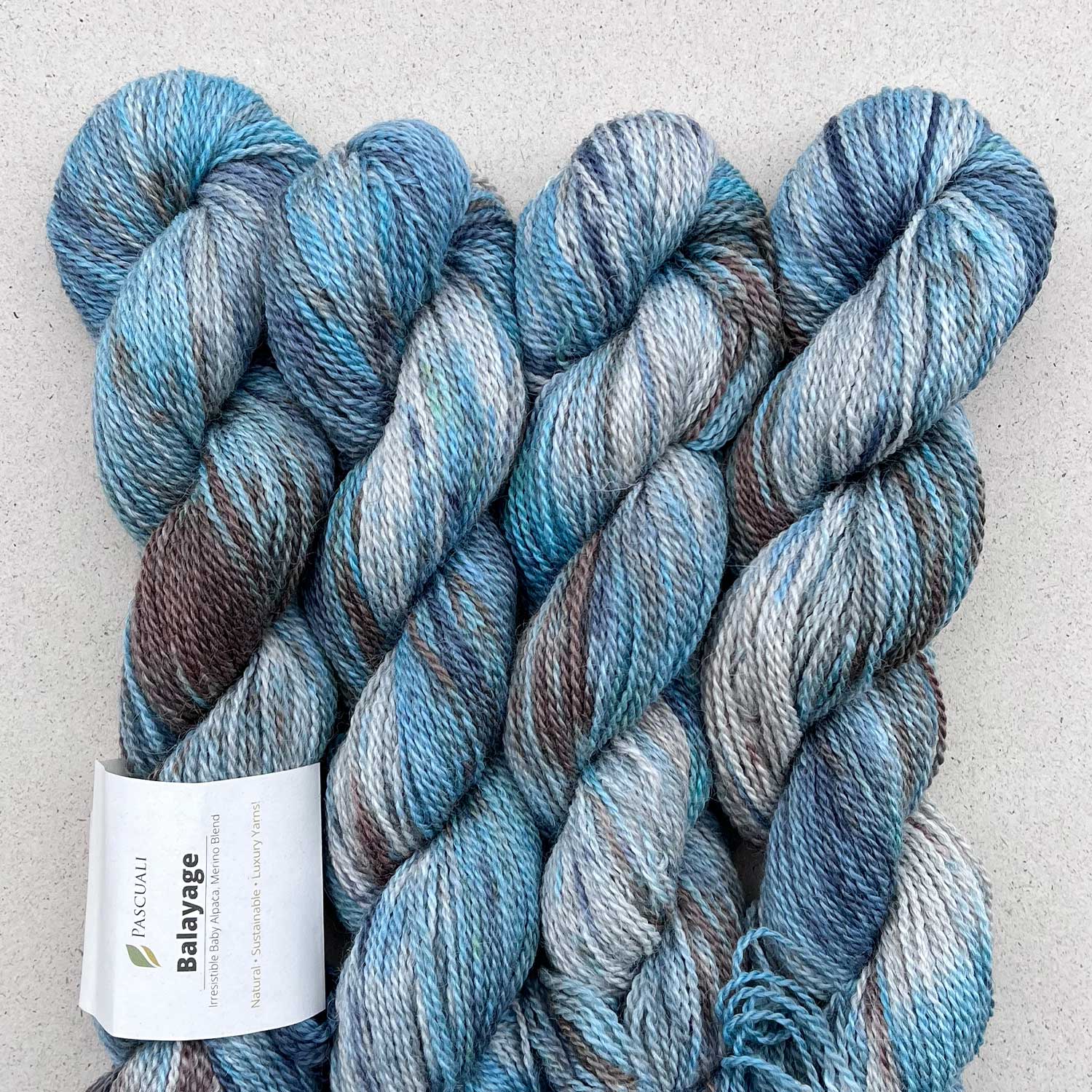 BALAYAGE HAND-DYED | BABY ALPACA WOOL & MERINO WOOL