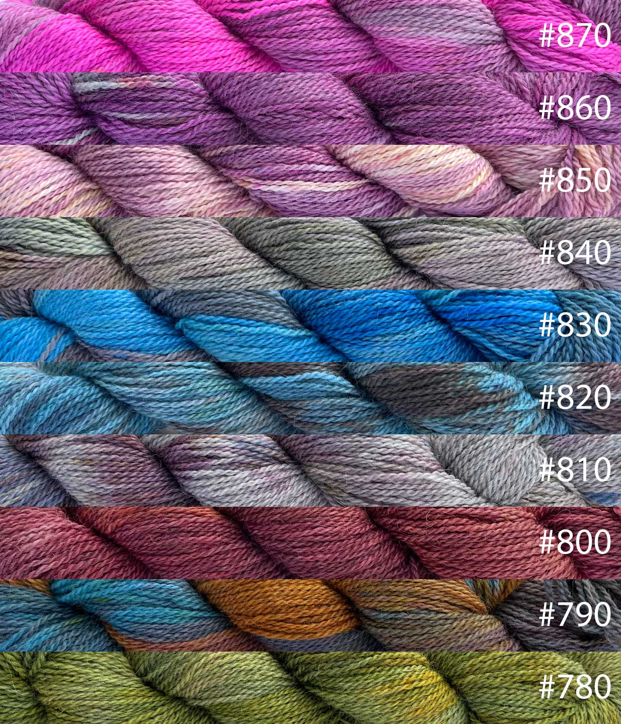 BALAYAGE HAND-DYED | BABY ALPACA WOOL & MERINO WOOL