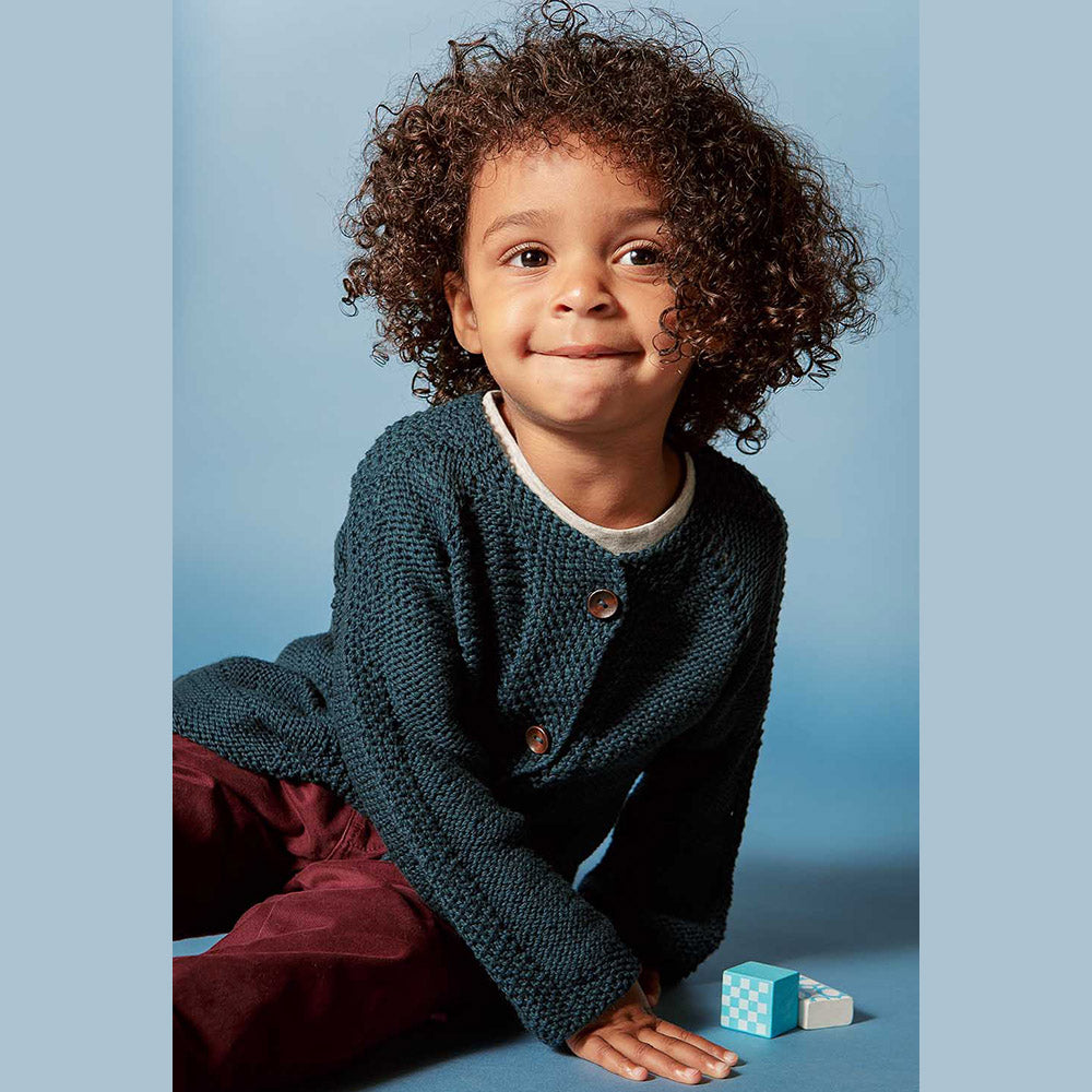 MODÈLE | CARDIGAN ENFANT BENE