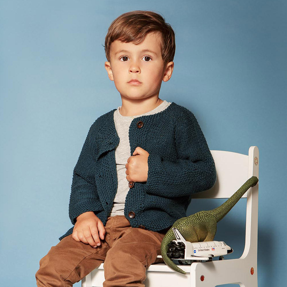 STRICKANLEITUNG | KINDERJACKE BENE