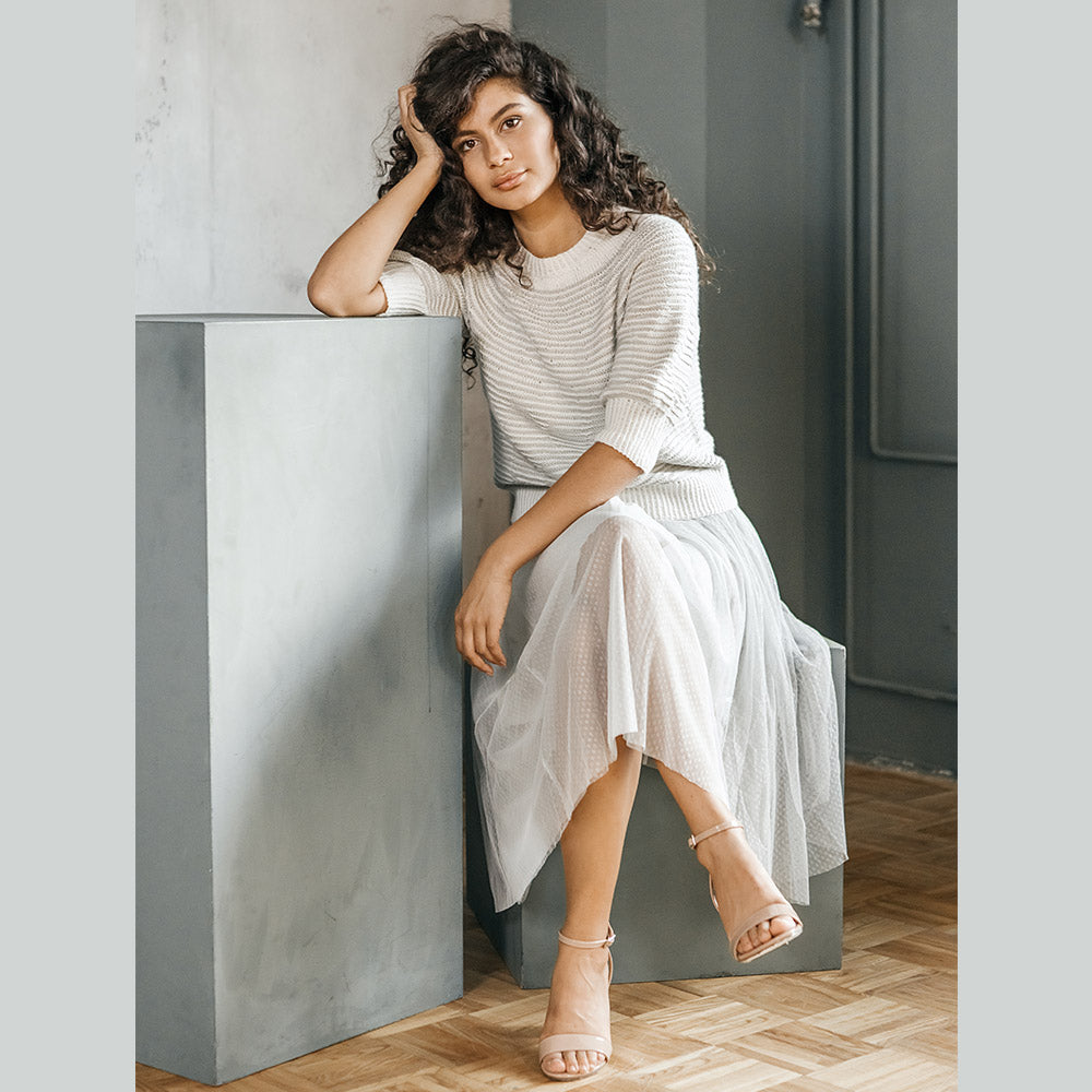 STRICKANLEITUNG | KURZARMPULLOVER ALISEA