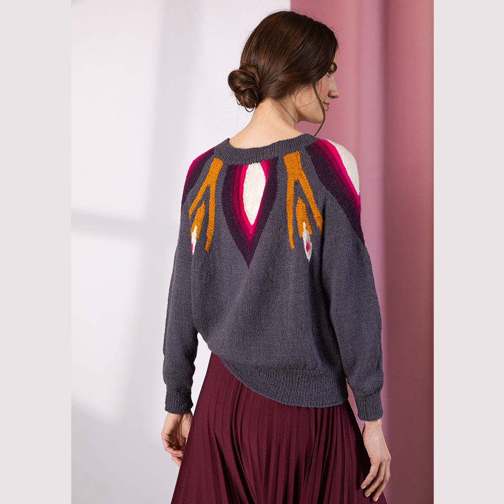 Patrón | Suéter ORCHIDEJA