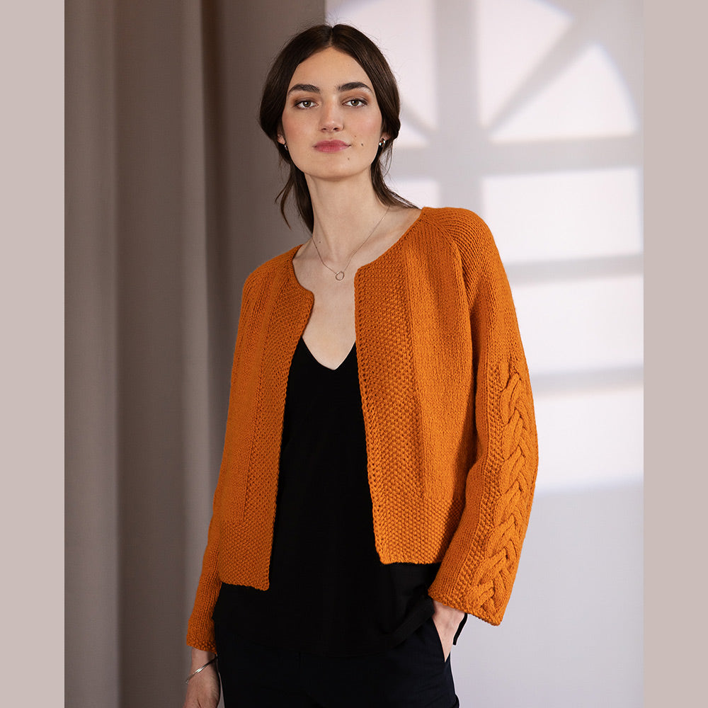 STRICKANLEITUNG Jacke Tenpa Cardigan Strickweste Pascuali