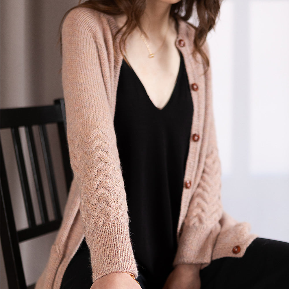 STRICKANLEITUNG | JACKE ALEESHA