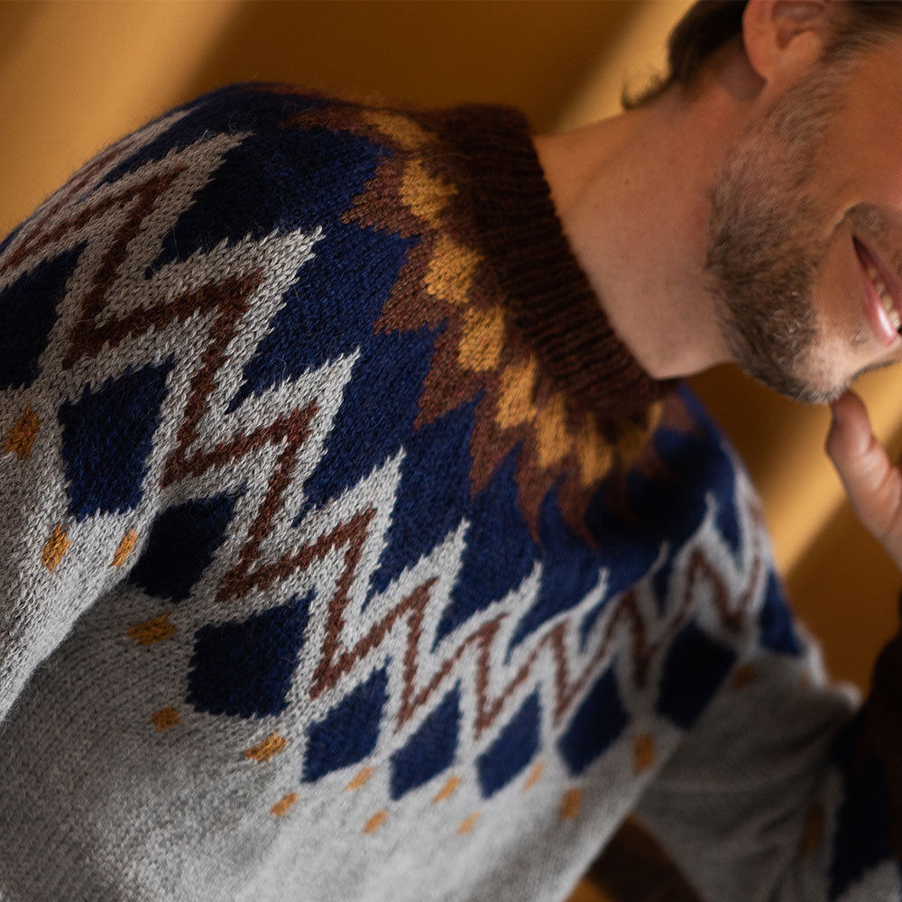 MODÈLE | PULL HOMME LARES