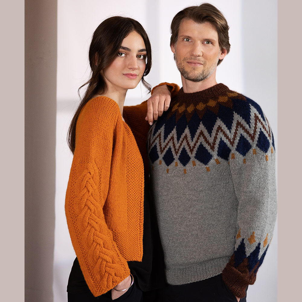 MODÈLE | PULL HOMME LARES