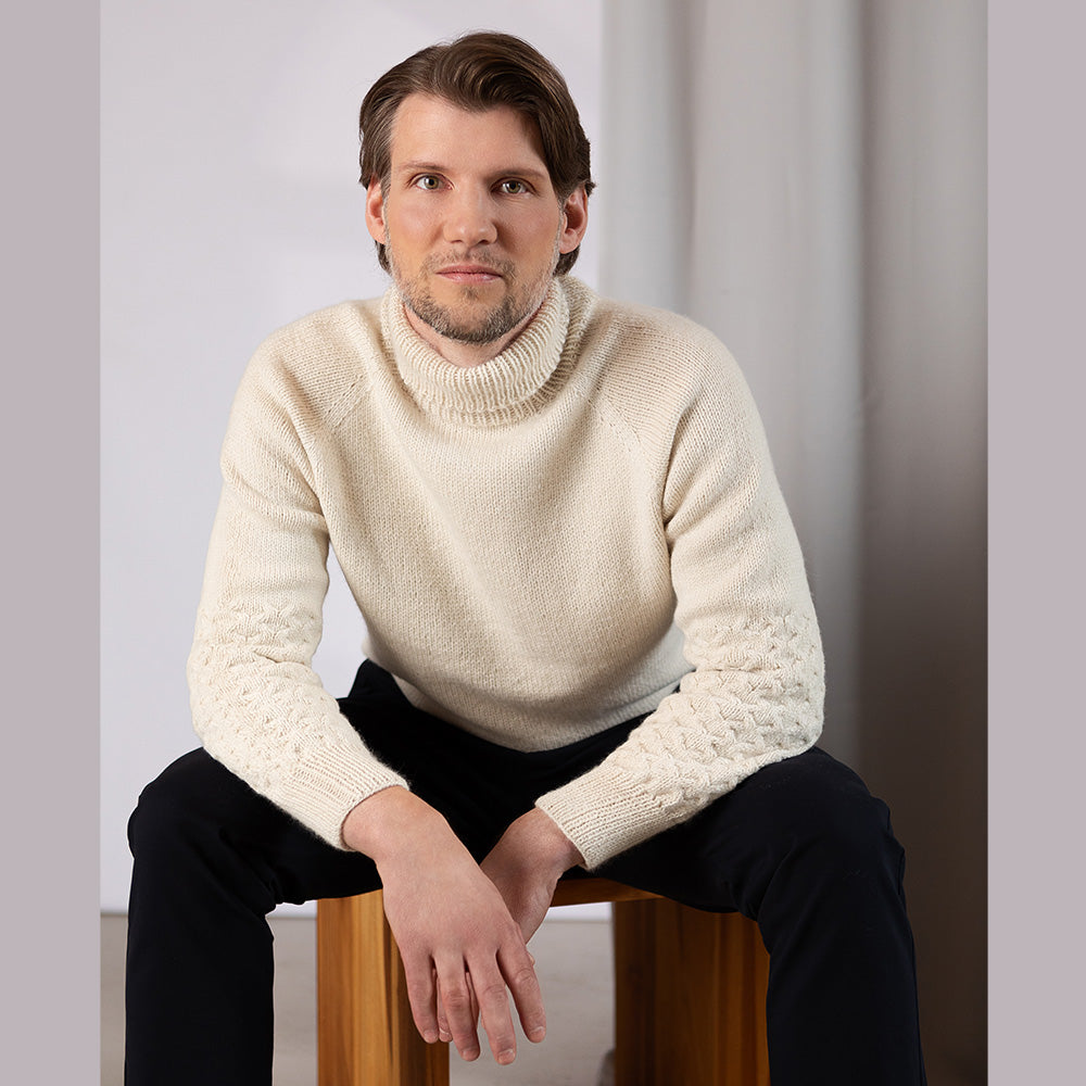 Patrón | del Pullover de Cuello Alto Norbu