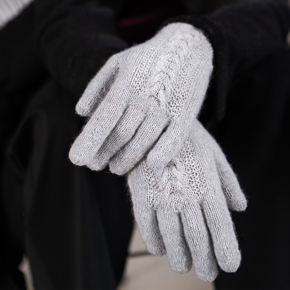 handschuh stricken STRICKANLEITUNG Fingerhandschuhe Lan | Handwärmer, Winter