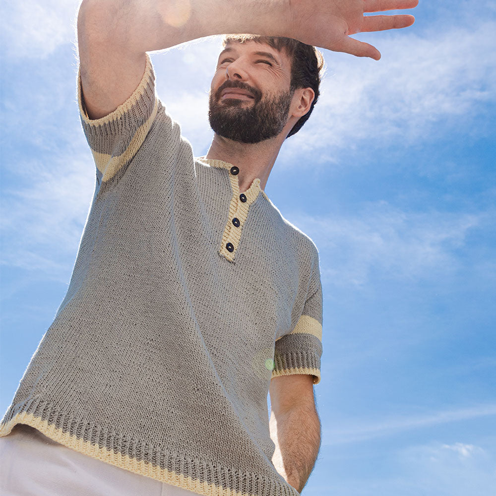 STRICKANLEITUNG | HERRENSHIRT DELBEE