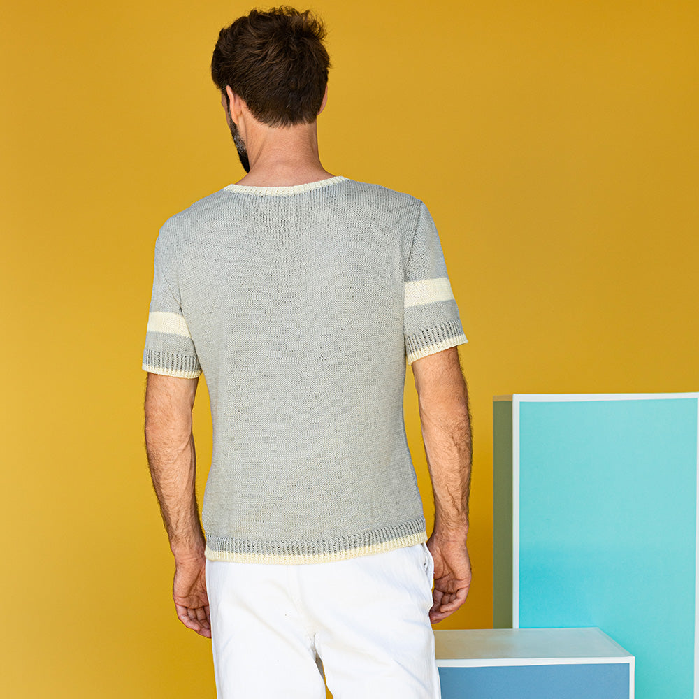 STRICKANLEITUNG | HERRENSHIRT DELBEE