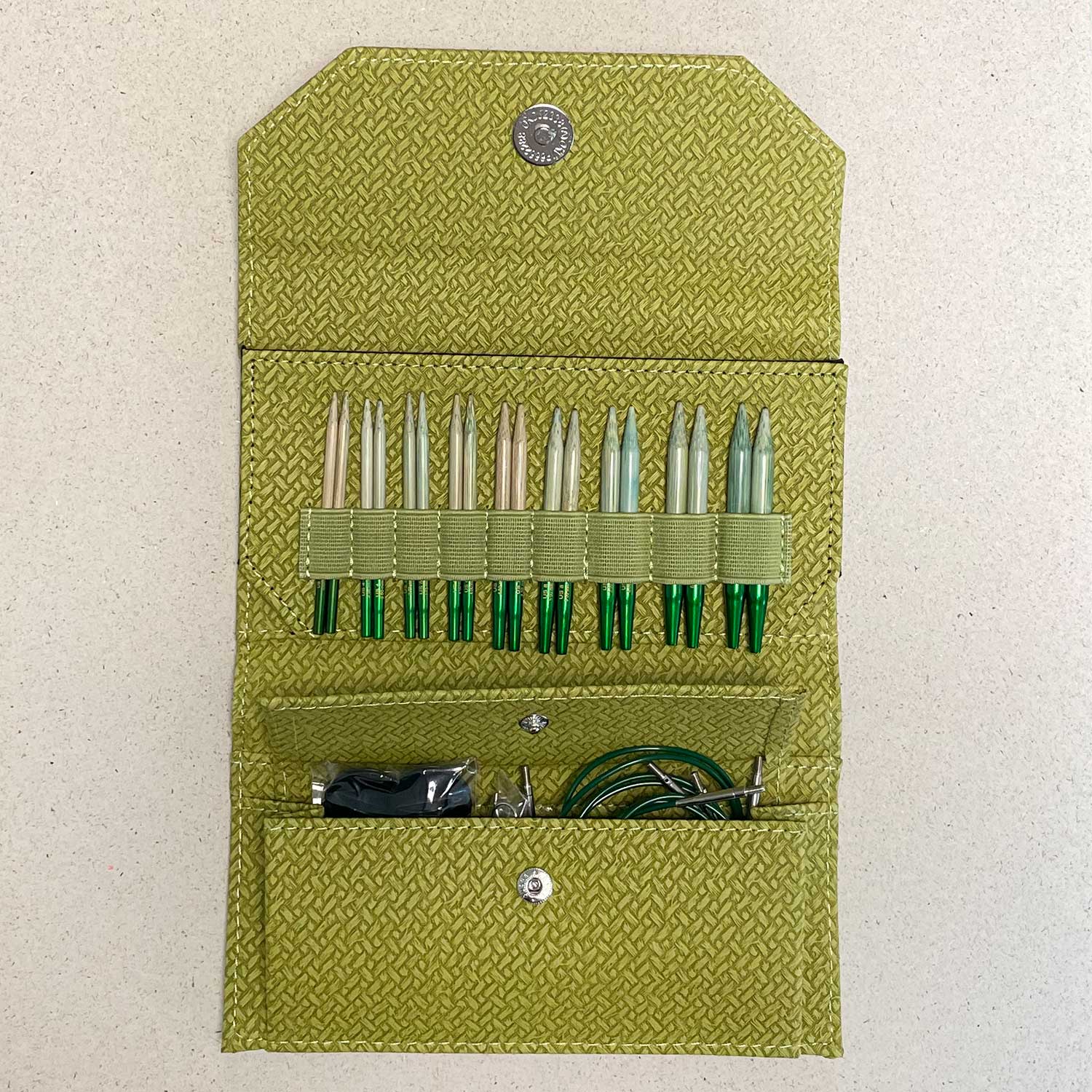 LYKKE Nadelset austauschbare Nadelspitzen aus Bambusholz