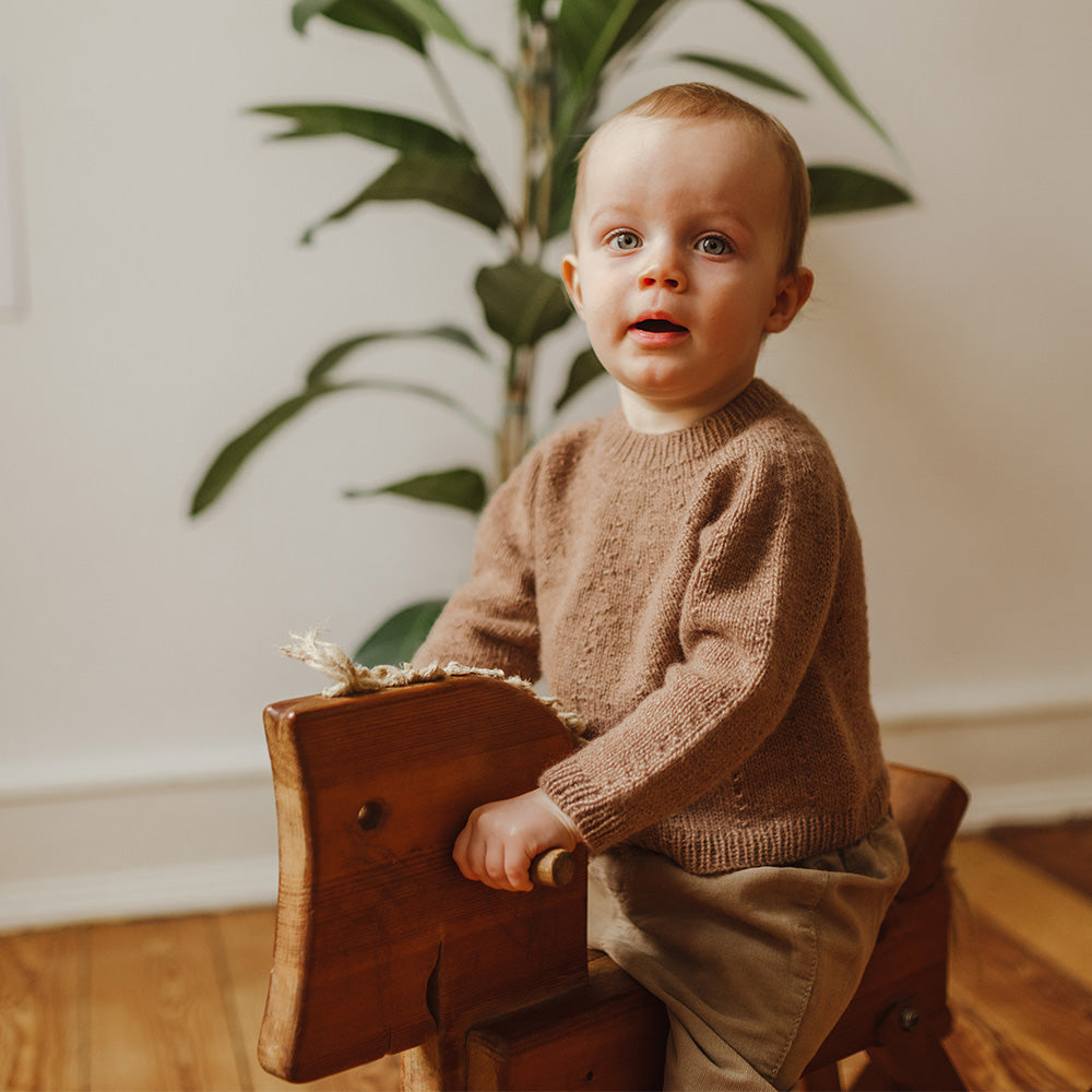 STRICKANLEITUNG | BABY PULLOVER SAYIN