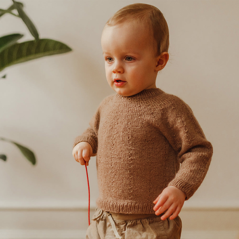 STRICKANLEITUNG | BABY PULLOVER SAYIN