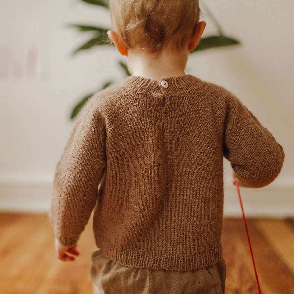 STRICKANLEITUNG | BABY PULLOVER SAYIN