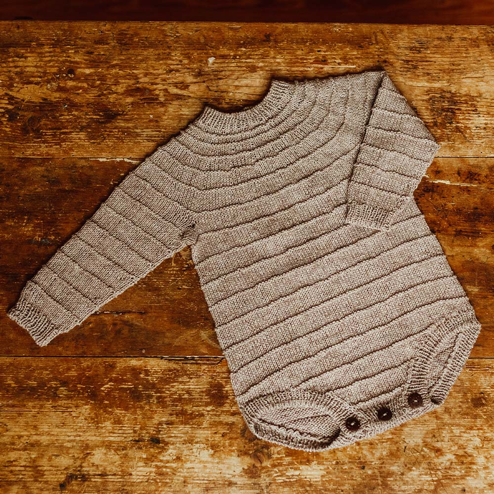 Patrón | Body de manga larga para bebé ELANO