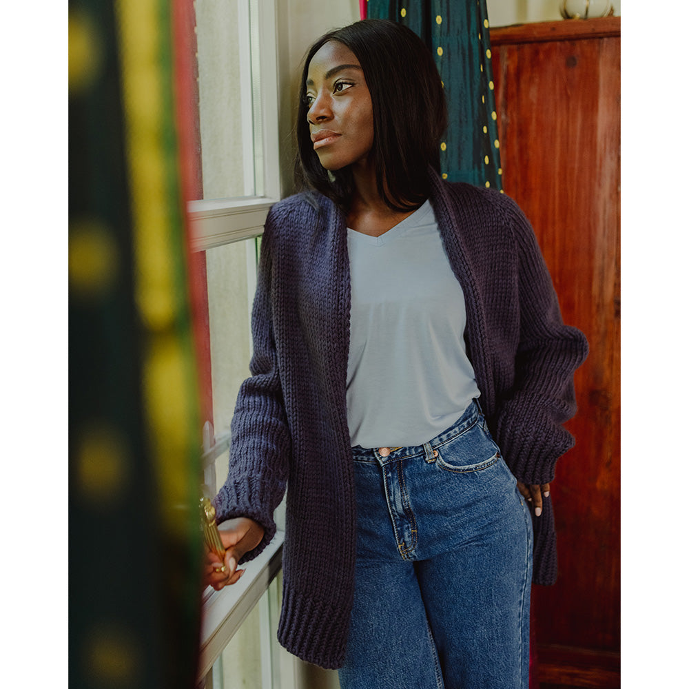 MODÈLE | CARDIGAN BUBUNA