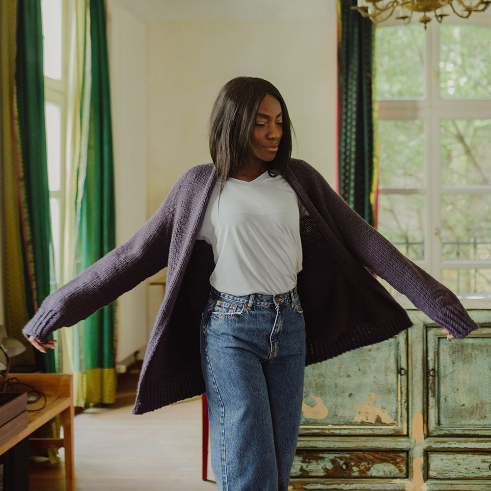 MODÈLE | CARDIGAN BUBUNA