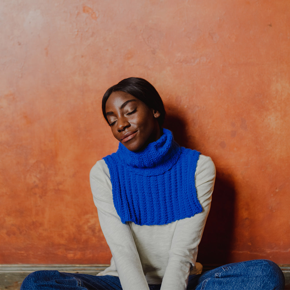 STRICKANLEITUNG | KRAGEN SATYANA