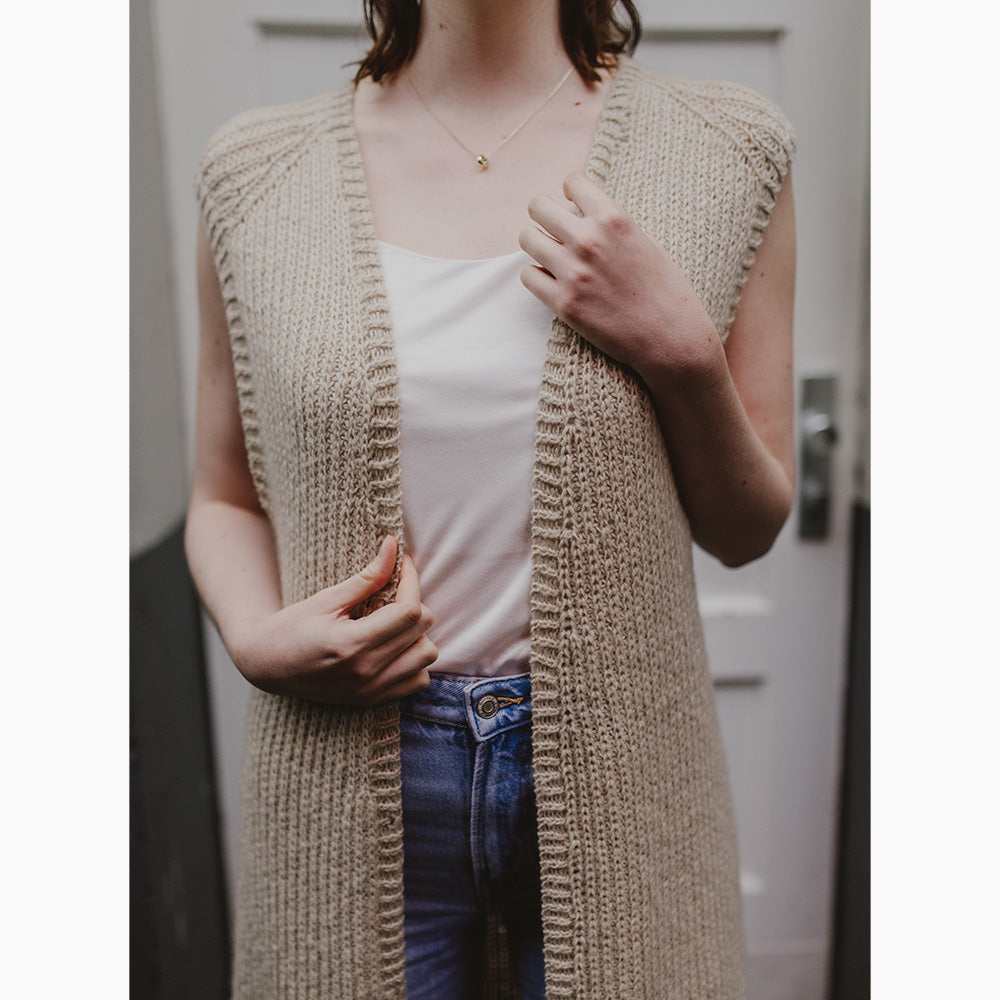 STRICKANLEITUNG | WESTE MERON