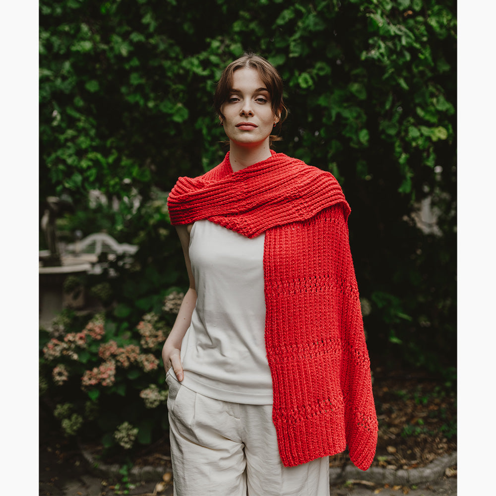 STRICKANLEITUNG | STOLA KANDRA