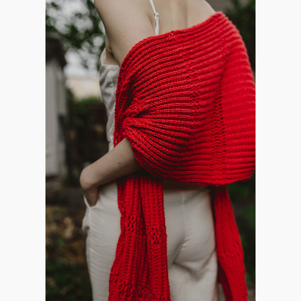 STRICKANLEITUNG | STOLA KANDRA