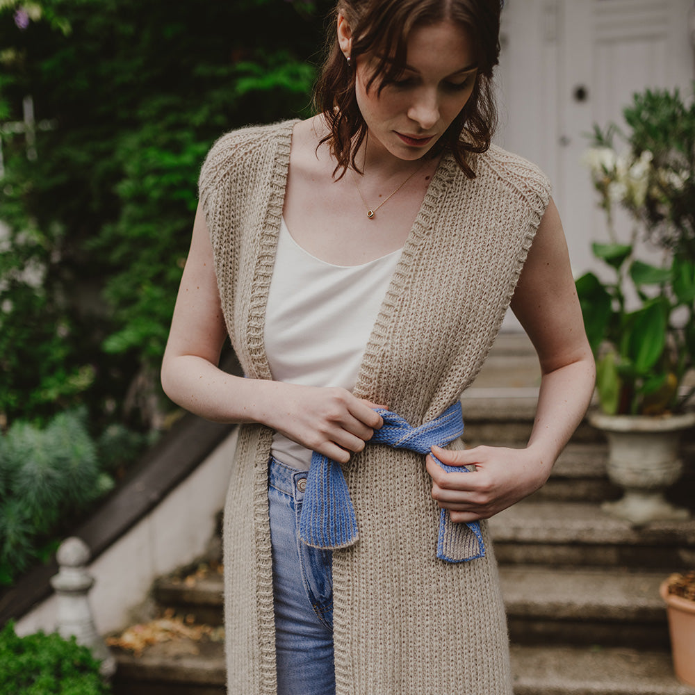 STRICKANLEITUNG | BINDEGÜRTEL LEVKA