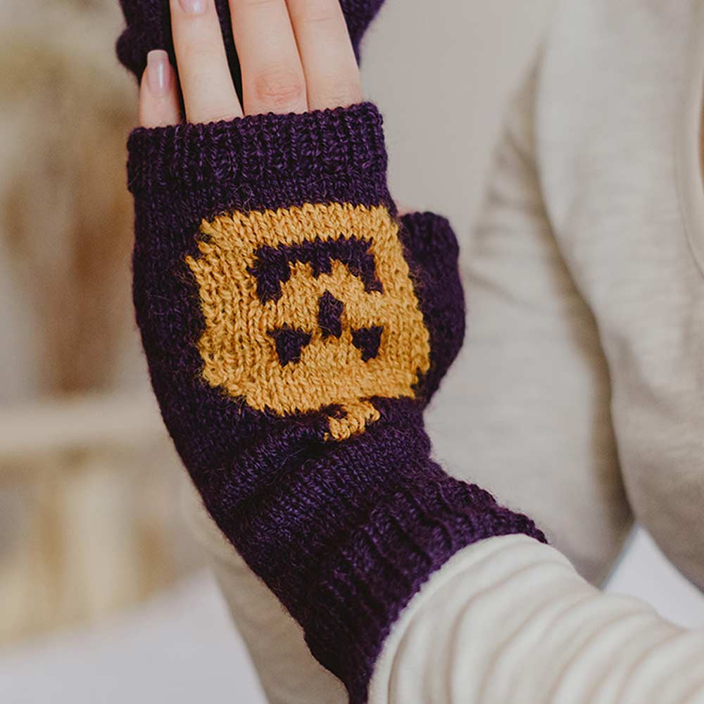 PATTERN | PUMKY HALLOWEEN MITTS