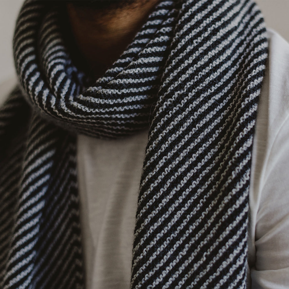 PATRÓN | BUFANDA PLADO