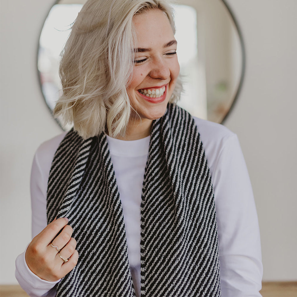 PATRÓN | BUFANDA PLADO