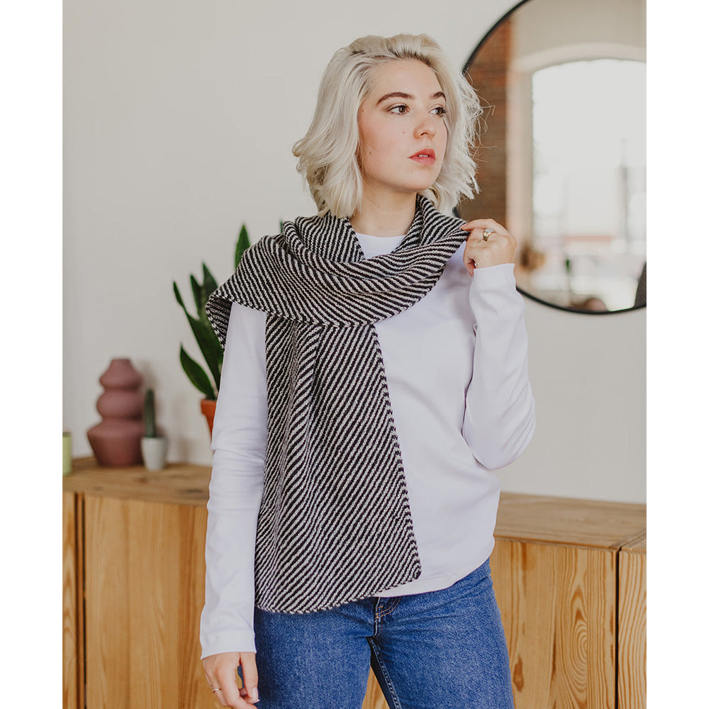 PATRÓN | BUFANDA PLADO