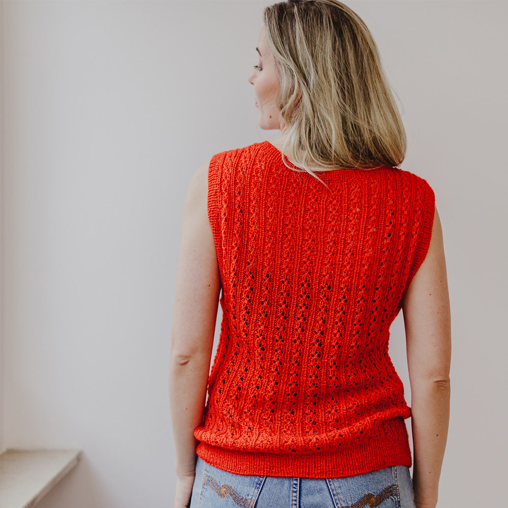 STRICKANLEITUNG | WESTE LAINA