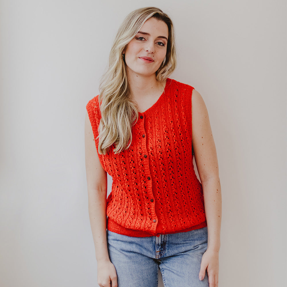 PATRÓN | CHALECO LAINA