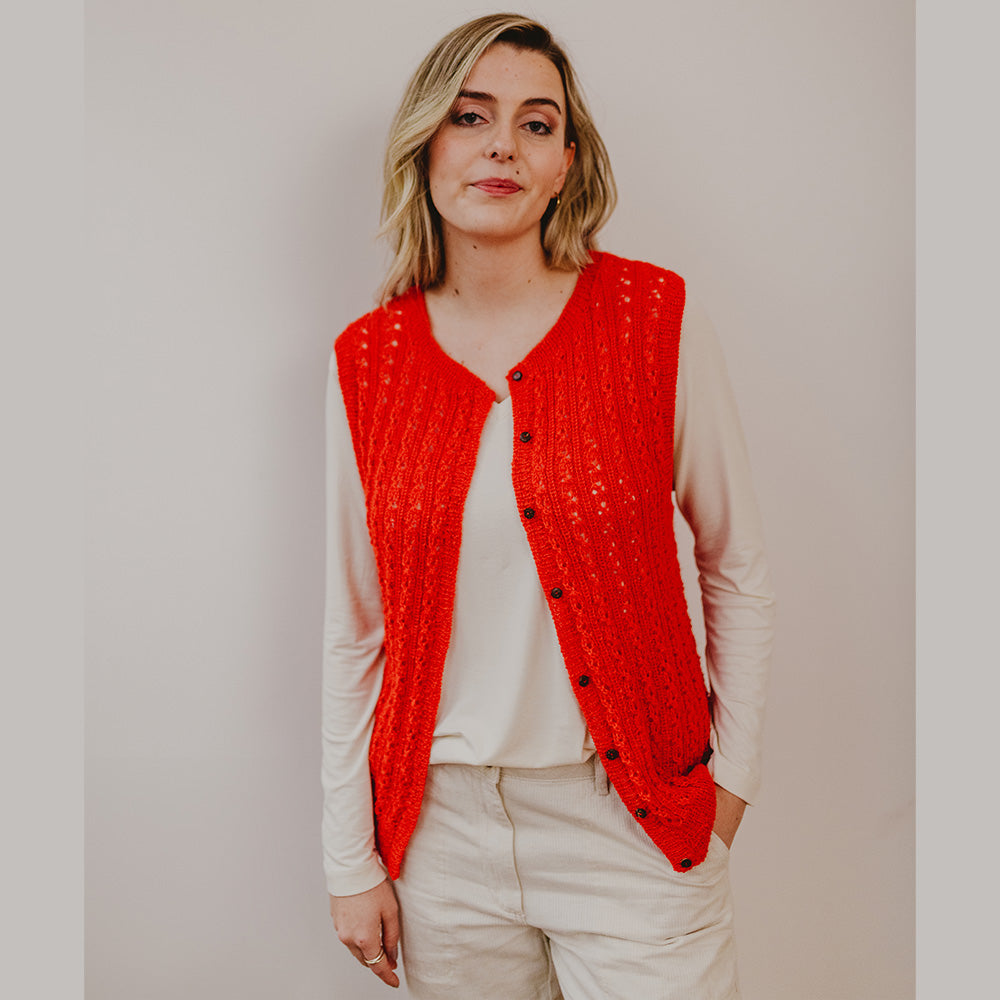 PATRÓN | CHALECO LAINA