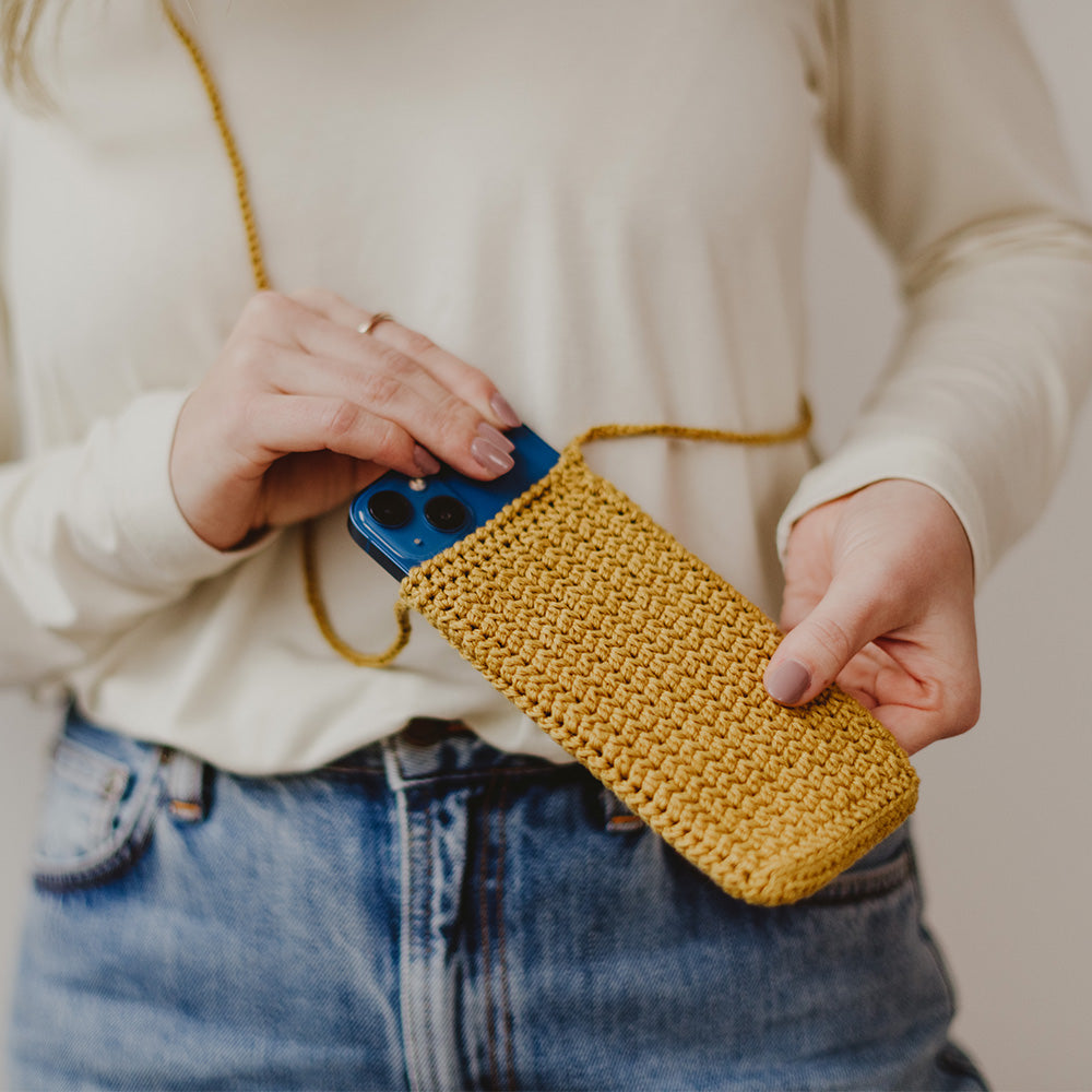 HÄKELANLEITUNG | HANDYTASCHE GAN