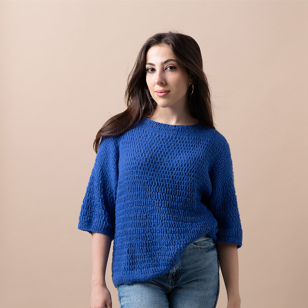 STRICKANLEITUNG | SHIRT SAMIA