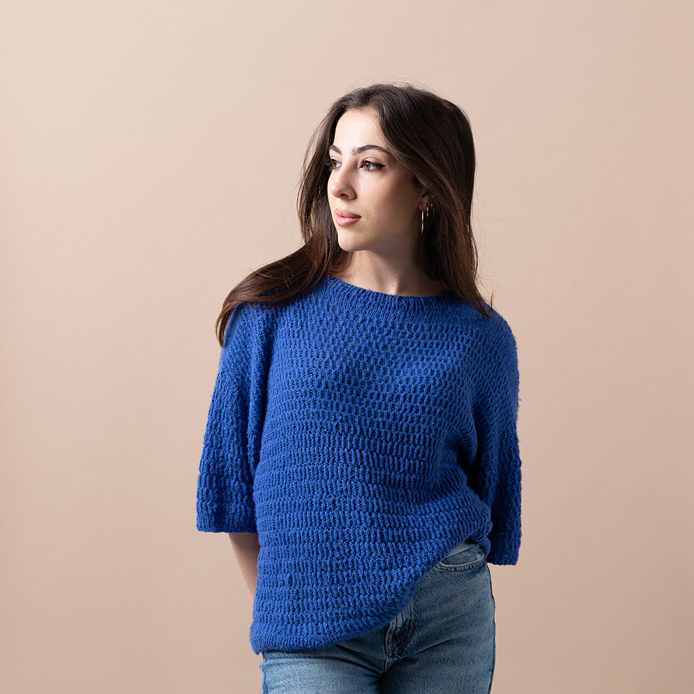 STRICKANLEITUNG | SHIRT SAMIA