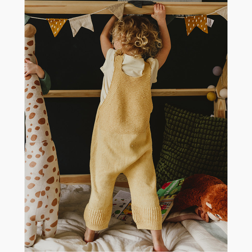 Salopette Enfant Ardon Cooler Trend Kids 100% Coton - Bretelles Réglables, Poches & Bandes Réfléchissantes