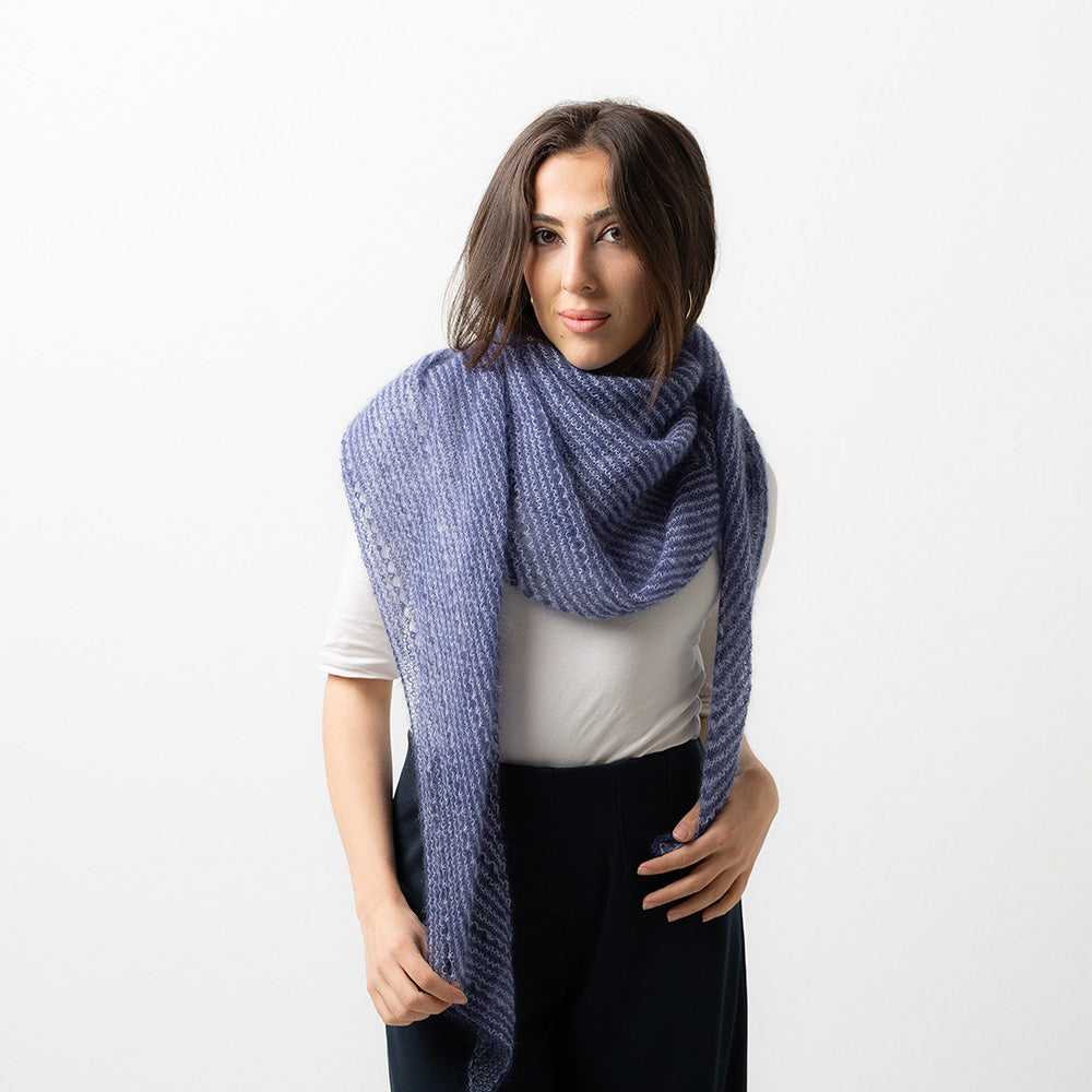 STRICKANLEITUNG | TUCH STRIPED FEATHER