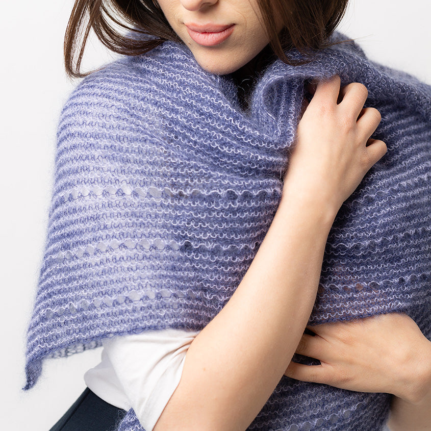 STRICKANLEITUNG | TUCH STRIPED FEATHER