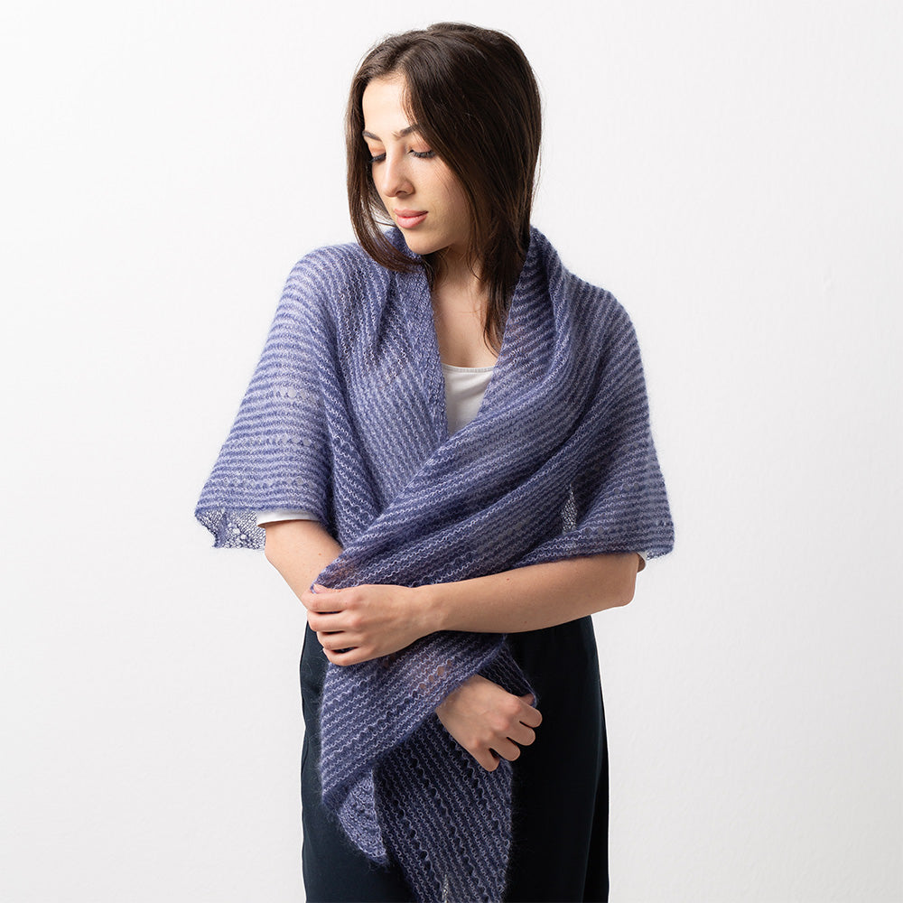 STRICKANLEITUNG | TUCH STRIPED FEATHER