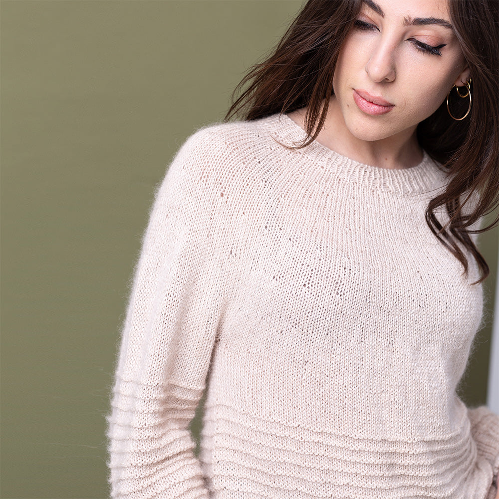 STRICKANLEITUNG | PULLOVER DELICATE STRIPES