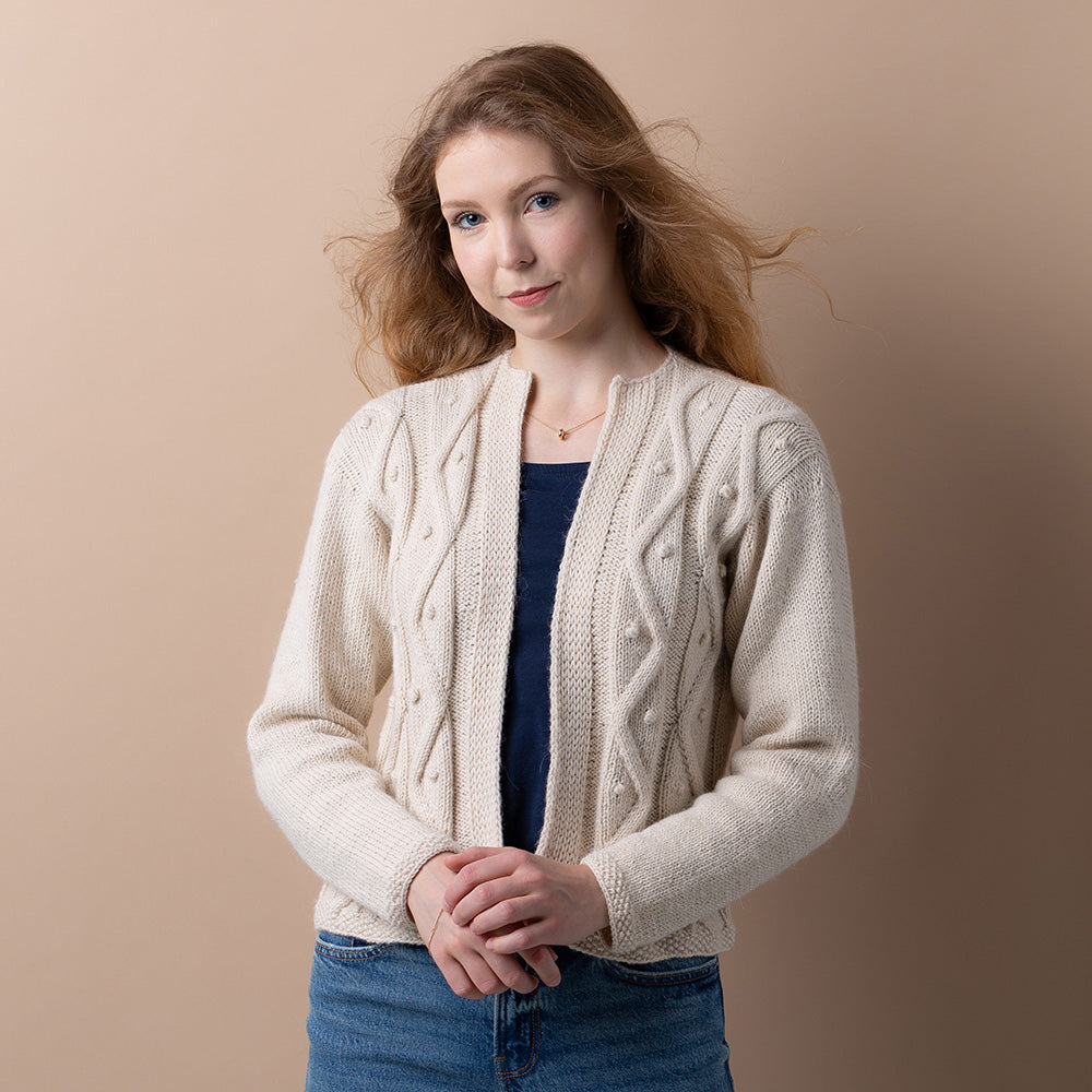 PATRÓN | CARDIGAN MAD LOVE BY MARINA STORM