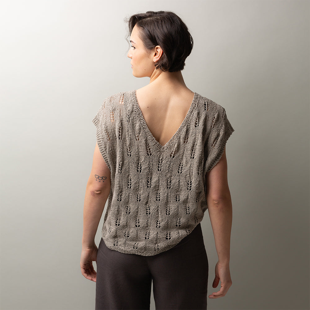 STRICKANLEITUNG | T-SHIRT ASPEN LEAF