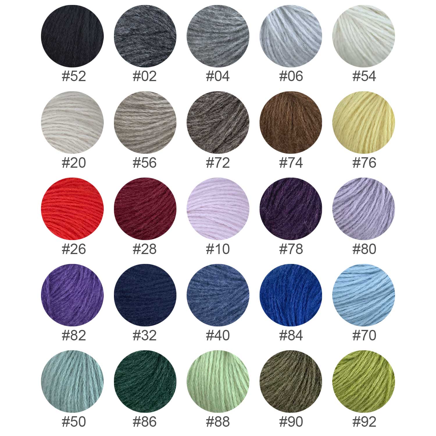 CASHMERE 6/28 | 100% LANA DE CACHEMIRA